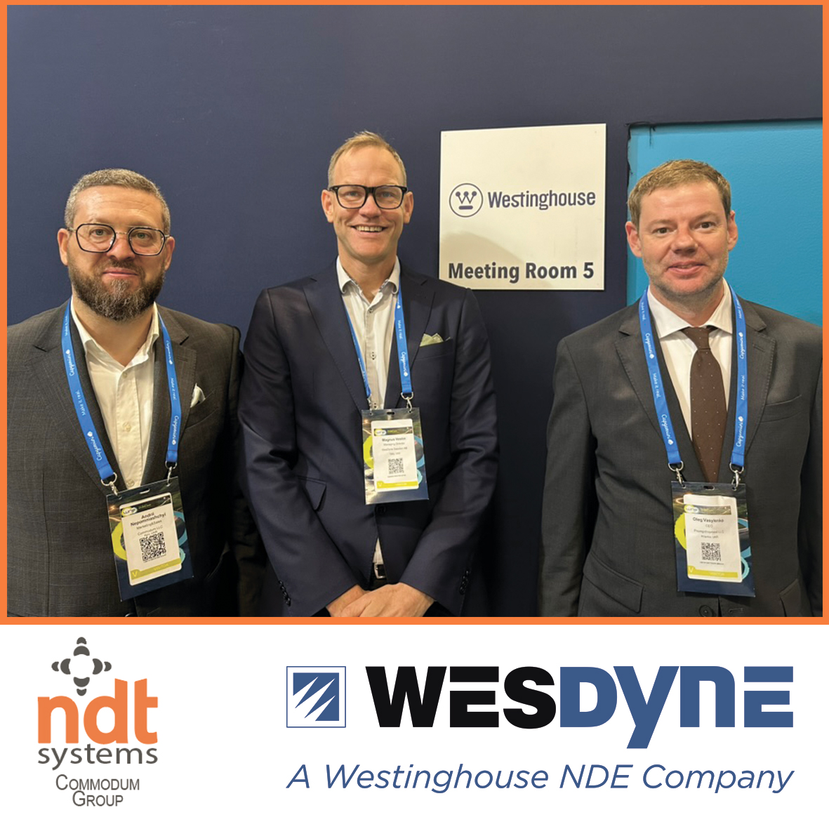 Зустріч із Президентом компанії WesDyne, паном Магнусом Вестіном